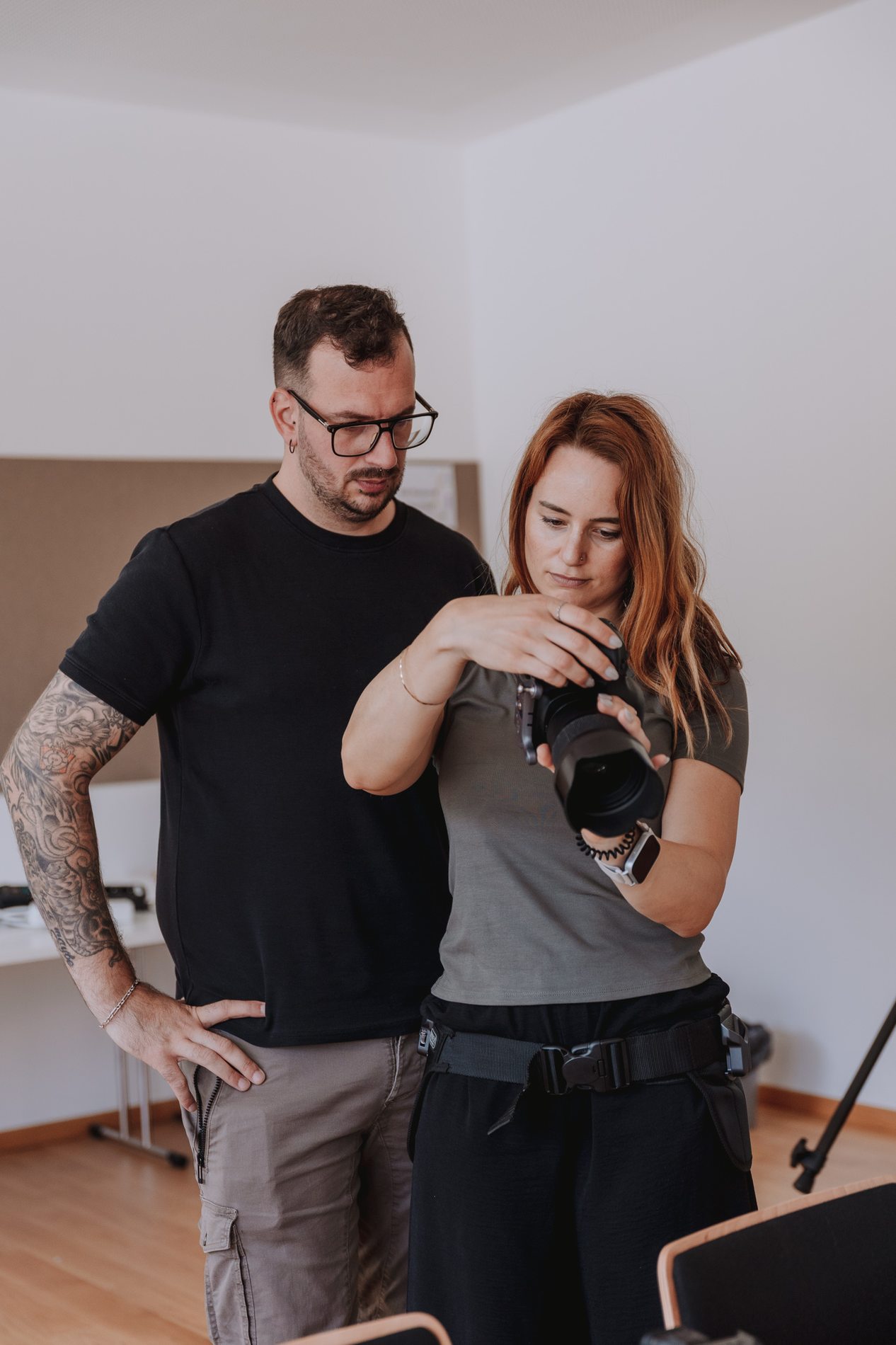 bts-01 Blick hinter die Kulissen bei einer Content-Produktion von Creova