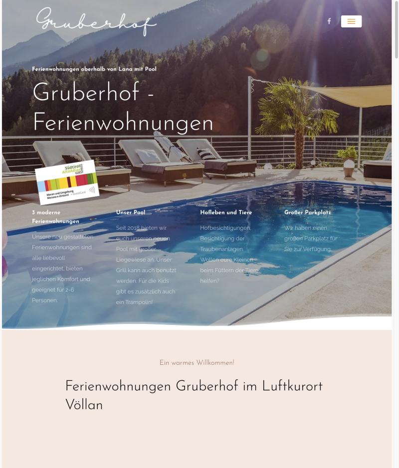 site-preview-gruberhof Gruberhof — website reference by Cynthia