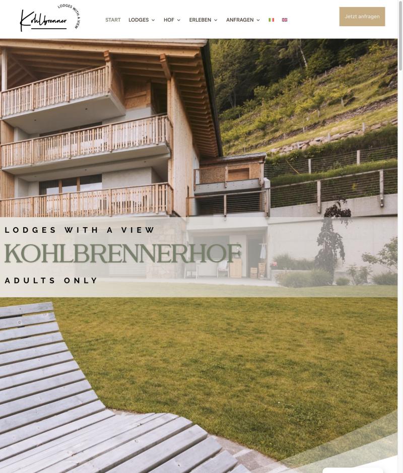 site-preview-kohlbrenner Kohlbrennerhof — website reference by Cynthia